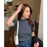 サマーリブニットトップス【韓国ファッション】 | Girly Doll | 詳細画像14 