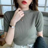 サマーリブニットトップス【韓国ファッション】 | Girly Doll | 詳細画像23 