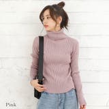 ピンク | ルーズネックミニマルタートル【韓国ファッション】 | Girly Doll