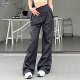 ダークグレー | パンツ【韓国ファッション】 | Girly Doll