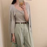 ニットカーディガン&キャミ【韓国ファッション】 | Girly Doll | 詳細画像17