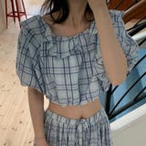 トップスとスカートセットアップ【韓国ファッション】 | Girly Doll | 詳細画像1
