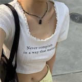 Tシャツ【韓国ファッション】 | Girly Doll | 詳細画像1