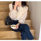ブラウス【韓国ファッション】【春夏新商品】 | Girly Doll | 詳細画像3 