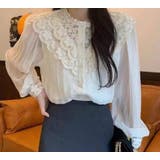 ブラウス【韓国ファッション】【春夏新商品】 | Girly Doll | 詳細画像4 