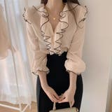 ブラウス【韓国ファッション】【春夏新商品】 | Girly Doll | 詳細画像3 