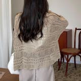 クロシェニットプルオーバー【韓国ファッション】【春夏新商品】 | Doula Doula | 詳細画像6 