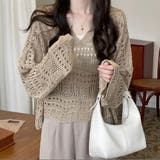 クロシェニットプルオーバー【韓国ファッション】【春夏新商品】 | Doula Doula | 詳細画像7 