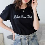 ブラック | Tシャツ【韓国ファッション】 | Girly Doll
