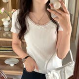 Tシャツ【韓国ファッション】 | Girly Doll | 詳細画像1