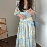 花柄ワンピース【韓国ファッション】 | Doula Doula | 詳細画像5 