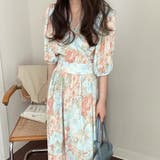 花柄ワンピース【韓国ファッション】 | Doula Doula | 詳細画像8 