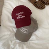 刺繍ロゴキャップ【韓国ファッション】 | Girly Doll | 詳細画像2 