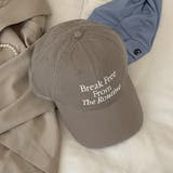 モカ | 刺繍ロゴキャップ【韓国ファッション】 | Girly Doll