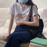 Ｔシャツ【韓国ファッション】 | Girly Doll | 詳細画像2 