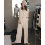 リブニットタンクトップ＆パンツ セットアップ【韓国ファッション】【春夏新商品】 | Doula Doula | 詳細画像1 