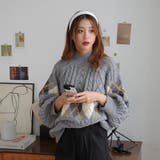 アーガイルケーブルハイネック | Girly Doll | 詳細画像25