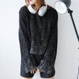 グラデーション銀箔ショートニット | Girly Doll | 詳細画像12