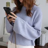 グラデーション銀箔ショートニット | Girly Doll | 詳細画像21