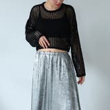 ゆるメッシュ透かし編みプルオーバー | Girly Doll | 詳細画像14