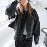 2WAYカラーショートブルゾン | Girly Doll | 詳細画像3 