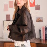 2WAYカラーショートブルゾン | Girly Doll | 詳細画像12 