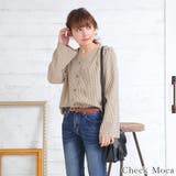 チェック柄×モカ | シャツ【韓国ファッション】 | Girly Doll