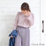 チェック柄×ピンク | シャツ【韓国ファッション】 | Girly Doll