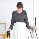 トッド柄×ブラック | シャツ【韓国ファッション】 | Girly Doll