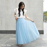 選べる丈サイズ3TYPE♪ ダブルチュールスカート【韓国ファッション】 | Girly Doll | 詳細画像30 