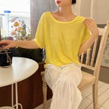 バックパールチェーンルーズTシャツ【韓国ファッション】 | Girly Doll | 詳細画像8 