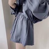 フードシャツ&ショートパンツ セットアップ【韓国ファッション】【春夏新商品】 | Girly Doll | 詳細画像12