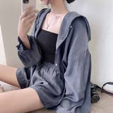 フードシャツ&ショートパンツ セットアップ【韓国ファッション】【春夏新商品】 | Girly Doll | 詳細画像15