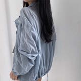 ドローストリングナイロンジャケット【韓国ファッション】【春夏新商品】 | Girly Doll | 詳細画像8 
