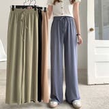 ウエストリボンリラックスパンツ【韓国ファッション】【春夏新商品】 | Girly Doll | 詳細画像4
