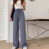 ウエストリボンリラックスパンツ【韓国ファッション】【春夏新商品】 | Girly Doll | 詳細画像15