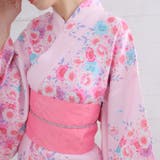 キュートな配色。浴衣セット 桜柄 ピンク | Girly Doll | 詳細画像2