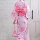 キュートな配色。浴衣セット 桜柄 ピンク | Girly Doll | 詳細画像4