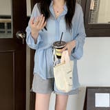 爽やかなシアー素材。シースルーカラーシャツ | Doula Doula | 詳細画像10