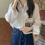 爽やかなシアー素材。シースルーカラーシャツ | Doula Doula | 詳細画像13