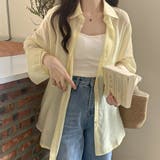 爽やかなシアー素材。シースルーカラーシャツ | Doula Doula | 詳細画像17