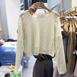 大人ヘルシー。2枚セット クロシェニットプルオーバー&ニットタンクトップ サマー… | Doula Doula | 詳細画像3
