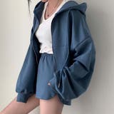 ダブルジップショートフーディー | Girly Doll | 詳細画像7 