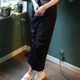 シャーリングギャザースカート【韓国ファッション】【春夏新商品】 | Doula Doula | 詳細画像12 