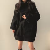 タートルネックニットミニワンピース | Girly Doll | 詳細画像17
