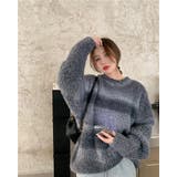 グラデーションカラーニットセーター | Girly Doll | 詳細画像26
