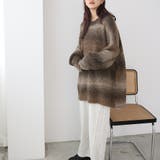 グラデーションカラーニットセーター【韓国ファッション】 | Doula Doula | 詳細画像33