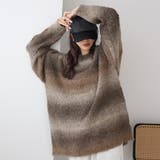 グラデーションカラーニットセーター【韓国ファッション】 | Doula Doula | 詳細画像34