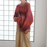 グラデーションカラーニットセーター【韓国ファッション】 | Doula Doula | 詳細画像43