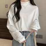 ホワイト | ハイネックプルオーバー【韓国ファッション】【春夏新商品】 | Doula Doula